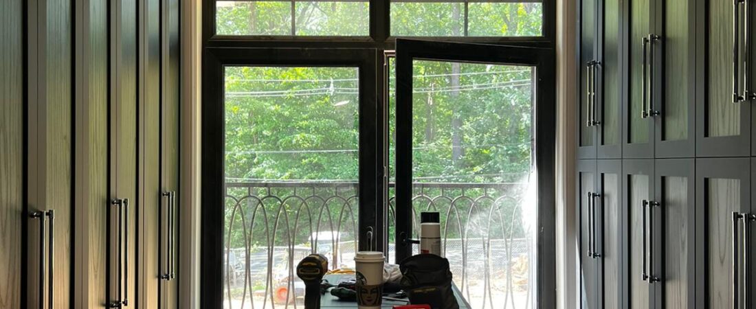 Custom Home Office Storage Solutions Somerset County NJ | Built-In Desk Organization