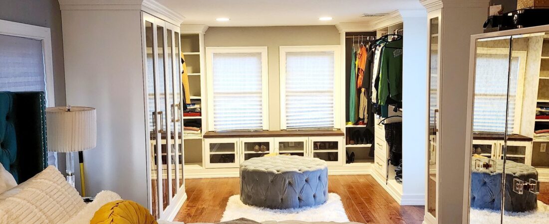 Master Bedroom Closet Sharing Solutions NJ: End Morning Chaos